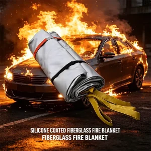 Custom Emergency Fireproof Protection Extreme Large Non Surface Treated Car Fire Blanket