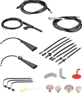 Custom Firefighting Equipment Accessories Fire Extinguisher Valve Hose Gauge for Powder Foam Co2 Water based