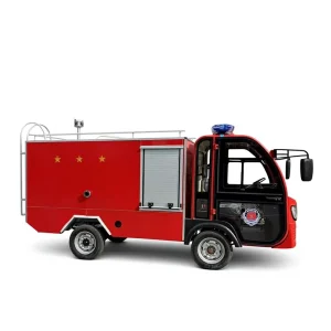 Custom Four-Wheel Electric Fire Truck with Water Tank Boat Pump Foam Water Fire Fighting Tanker