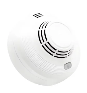 Custom Manufacture Indoor Ceiling Fire Detection ABS Plastic Enclosure Ceiling Detector Smoke Alarm Cover Shell Casing Housing