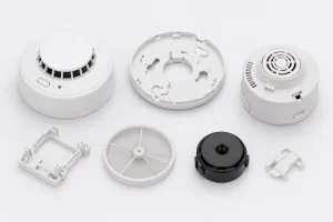 Custom Plastic Injection Mold for Smoke Detector Housing OEM Manufacturing Service