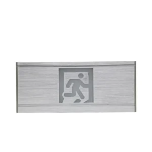 Custom Security Display Boards Fire Safety Emergency Aluminum Exit Sign Fire Exit Stickers