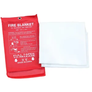 Custom Size Fireproof Safety Emergency Fire Blanket for Home and Camping
