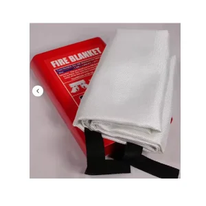 Custom Size Logo Fiberglass Emergency Fire Blanket Fireproof Retardant Extinguish Insulation Rescue Blanket