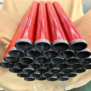 Custom Threaded End Red Fire Pipe Prefabricated Design Easy Assembly