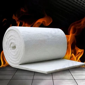 Customizable 1260 Fire Ceram Blanket 7200 X 610 X 25mm Ceramic Fiber Blanket for Oven Insulation