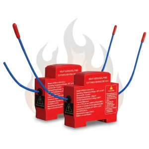 Customizable 12V 1A ABS Rated Voltage Current Din Rail Heat Fire Aerosol Automatic Fire Extinguisher LV Distribution Box