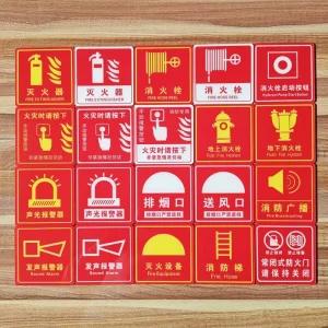 Customizable Acrylic Photoluminescent Waterproof Ultraviolet-Proof Recyclable Display Boards for Building Evacuation