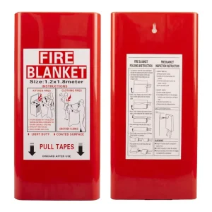 Customizable Emergency Fire Retardant Blanket Fiberglass Cloth Fire Resistant of Multiple Sizes