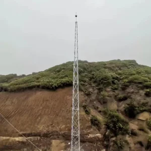 Customizable Metal Lightning Rod Tower Lightning Arrestor Structure for Power Substations