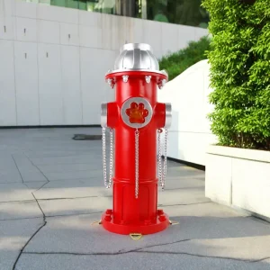 Customize Resin Crafts Small Fire Hydrants Statue Outdoor Decor Ornaments Sculpture