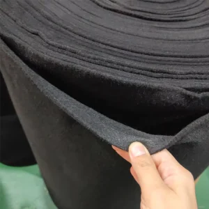 Customized 1-5MM Thickness Carbon Fiber Fabric Fireproofing Materials Fireproof Blanket