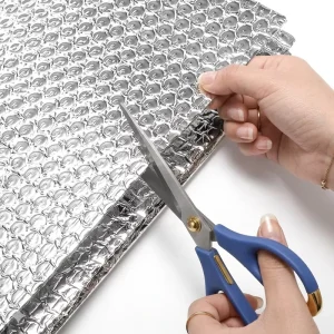 Customized Aluminum Foil Bubble Insulation Blanket Thermal Roof Insulation Radiant Barrier for Steel House Insulation