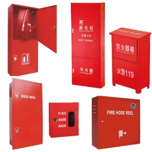 Customized Design Firefighting Equipment Accessories Fire Extinguisher Hose Hydrant Box