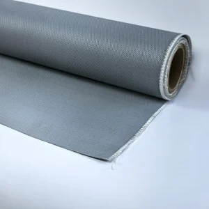 Customized Design Industrial Grade Fireproof Fiberglass Cloth Roll Silicone Coated Fire Protection Curtains Free Sample