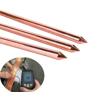 Customized Logo and Package AntiCorrosive Copper Bonded Steel Grounding Rod for Lightning Protection