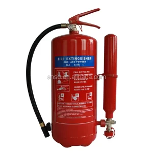 DC01 Powder Fire Extinguishers 9kg/12kg with External Cartridge MAP Dry Chemical -25~+60 Work Temperature