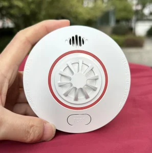 DC3V 10 year Long lasting Lithium Battery Sound and Light Temperature Detection Alarm System for Home Security Protection
