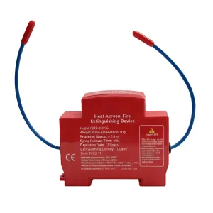 DIN Rail Mount Type Class D Aerosol Spray Fire Extinguisher CE ISO9001 Certification 10g-100g Fire Extinguishing