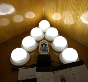DIY Friendly LED Bulb Lamp Remote Control Emergency Light Bulbs for Bedroom Living Room