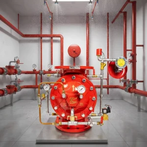 DN100 Ductile Iron Deluge Fire Alarm Valve Wet Firefighting Equipment Accessory Direct From Manufacturer