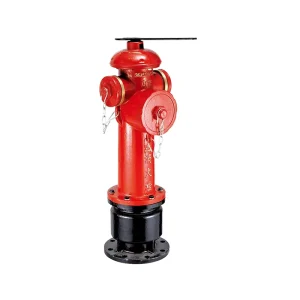 DN100 Ductile Iron Vertical Red Fire Hydrants