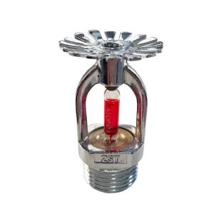 DN15 1/2″ Brass Copper/Chrome Plated Automatic Pendant Fire Sprinkler Firefighting Equipment for Fire Sprinkler Systems