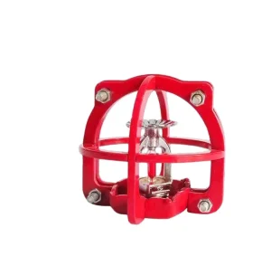 DN15 20 Nozzle Protection Cover Frame Red Protective Cover Fire Sprinkler Nozzle Frame