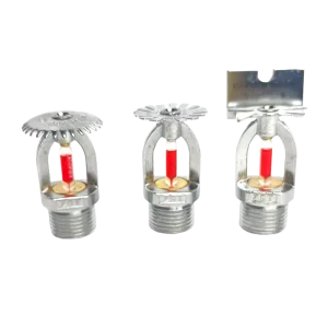 DN15 Zinc Alloy Fire Sprinkler Head 68° Standard Response for Fire Extinguishing