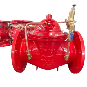 DN150 Pressure Relief/Reducing Valve Cast Ductile Iron GGG50 Body Pilot Hydraulic Control Valve for Fire Hydrant Water Supply