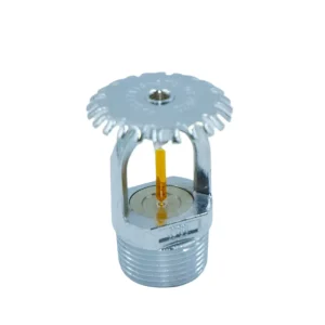 DN20 Q3 Red Glass Bulb Brass Chrome Finish 1/2 K115 57℃Fire Suppression SprinklerAutomatic Upright Quick Response Sprinkler