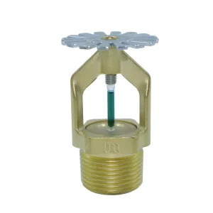 DN20 Q3 Sprinkler Head Pendant Glass K161 93℃ Bulb Sensitive Fire Sprinkler