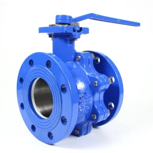 DN40-DN600 Ductile Iron Body Iron Disc Carbon Steel Long Handle Flanged Manual Water Ball Valve OEM