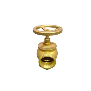 DN65 Brass Indoor Fire Hydrant Valve Easy Operation New Type High Pressure Fire Hose Firefighting Equipment Accessories
