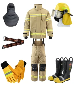 DRD Fire Suits Fireman Outfit Uniform Made from Aramid Material