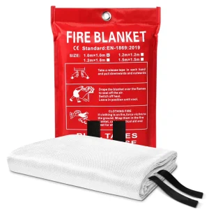 Degree Size Uk Single NFPA701 Proof 1×1 Fabric Safety Fireproof Fighting Material Home Fire Retardant Blanket
