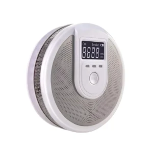 Digital LCD Battery Operated Combination Smoke and CO Sensing Alarms 2 in 1 Combo Smoke Alarm and Carbon Monoxide Detector