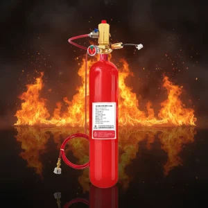 Direct Detection Tube Fire Extinguisher Perfluorohexanone Automatic Fire Suppression Device for Small Enclosed Spaces