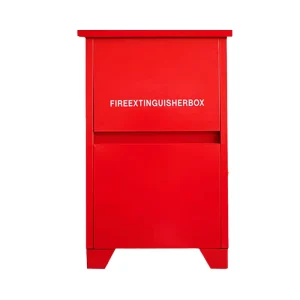 Direct Supply Chinese Manufacturer Customizable Red Iron Sheet Fire Extinguisher Firefighting Equipment Accessory