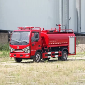 Dongfeng 4×2 Custom 5000-10000 Liter Small Diesel Rescue Water Tanker Fire Truck