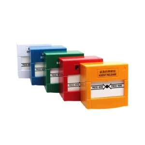 Door Urgent Button Switches Exit Release Emergency Press Fire Alarm Resettable Switch Green Break Glass Alarm Button