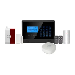 Door Window Entry Magnetic Sensor PIR Motion Gas Smoke Fire Detector Remote Control DIY Smart Home Burglar Alarm Security