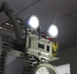 Double Head Explosion Proof LED Emergency Light IP66 Automatic Waterproof ATEX with Battery Zone1 Zone 2