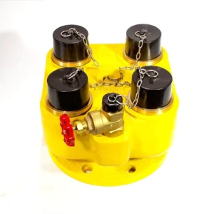 Double-valve Double-outlet Indoor Fire Hydrant Above-ground Steel Welded Low Pressure Fire Pump Connection Box