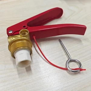 Dry Powder ABC Fire Extinguisher Valve with Safety Pin Firefighting Equipment Accessories Valve