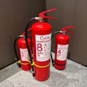 Dry Powder Fire Extinguisher ABC Portable 8KG for Commercial Projects