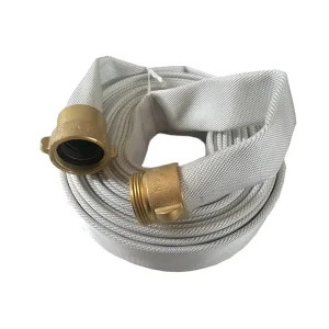 Dual Layer PVC Canvas Fire Hose with Double Jacket Essential Firefighting Equipment & Accessory
