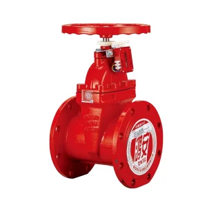 Ductile Iron Flange Gate Valve for Firefighting Equipment and Fire Signals