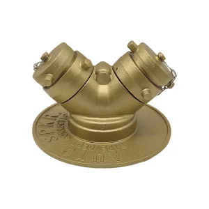 Durable 100mm X 65mm X 65mm Sprinkler Valve Flexible Integrated Fire Department Connection Basic Firefighting Equipment