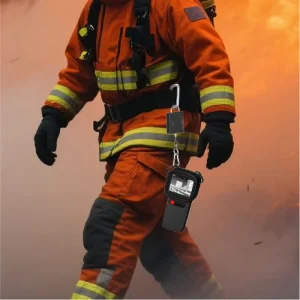Durable Collapsible Firefighter Hook with Adjustable Length and Strong Vertical Pull Force for Emergency Safety Response Gear